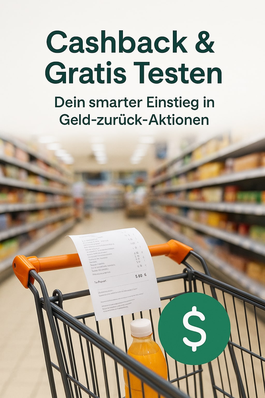 Cover: Cashback & Gratis Testen – Gratis E-Book